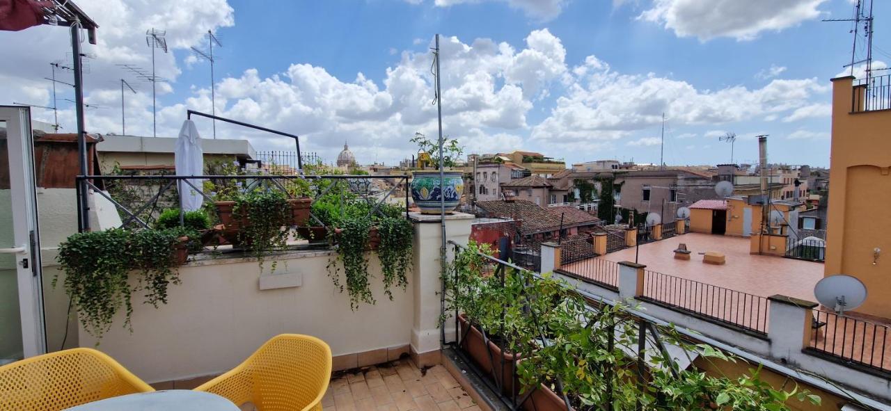 Raffaello Terrace - Near Piazza Navona Apartamento Roma Exterior foto